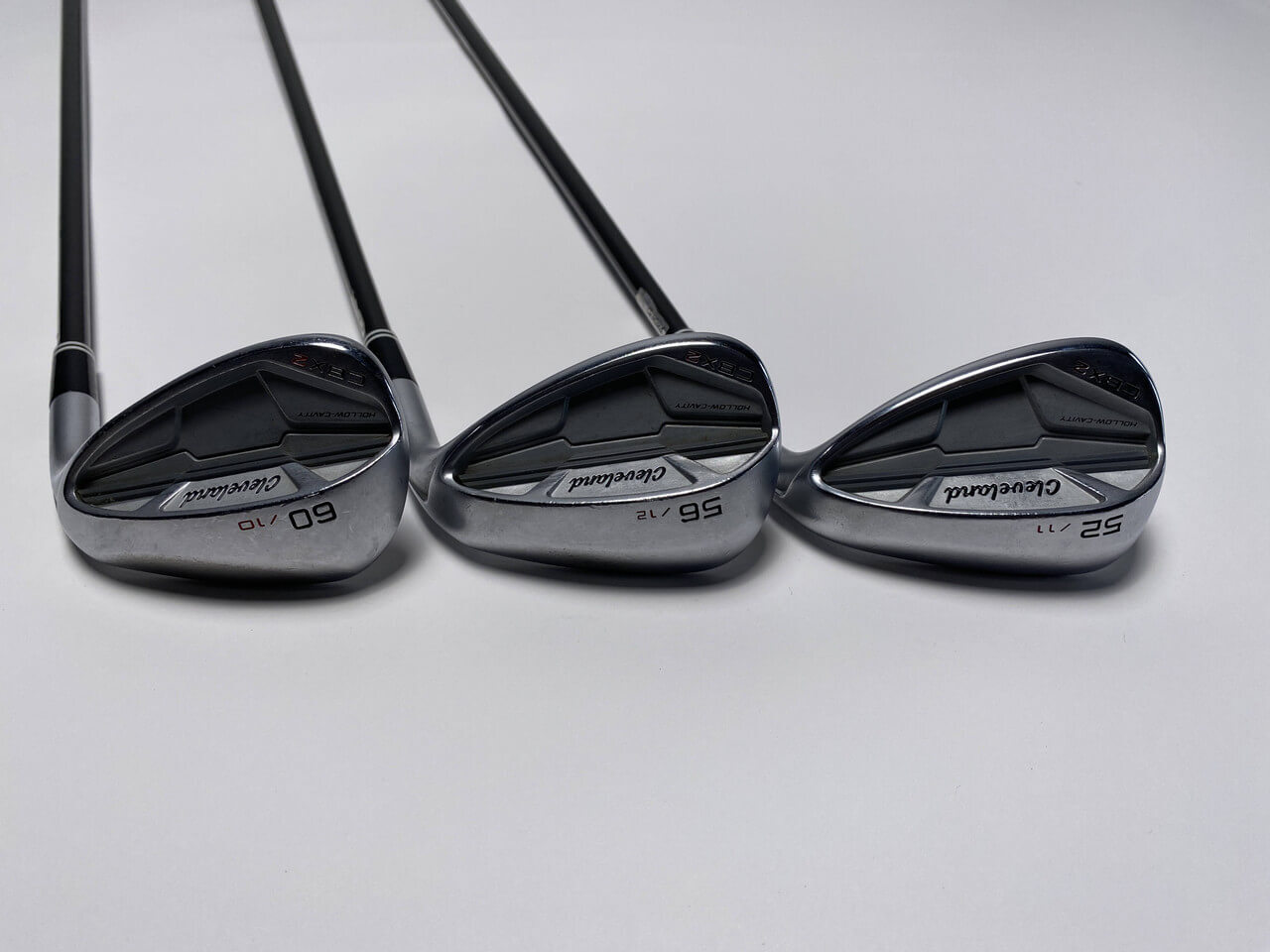 Cleveland CBX2 Wedge Set on a grey background