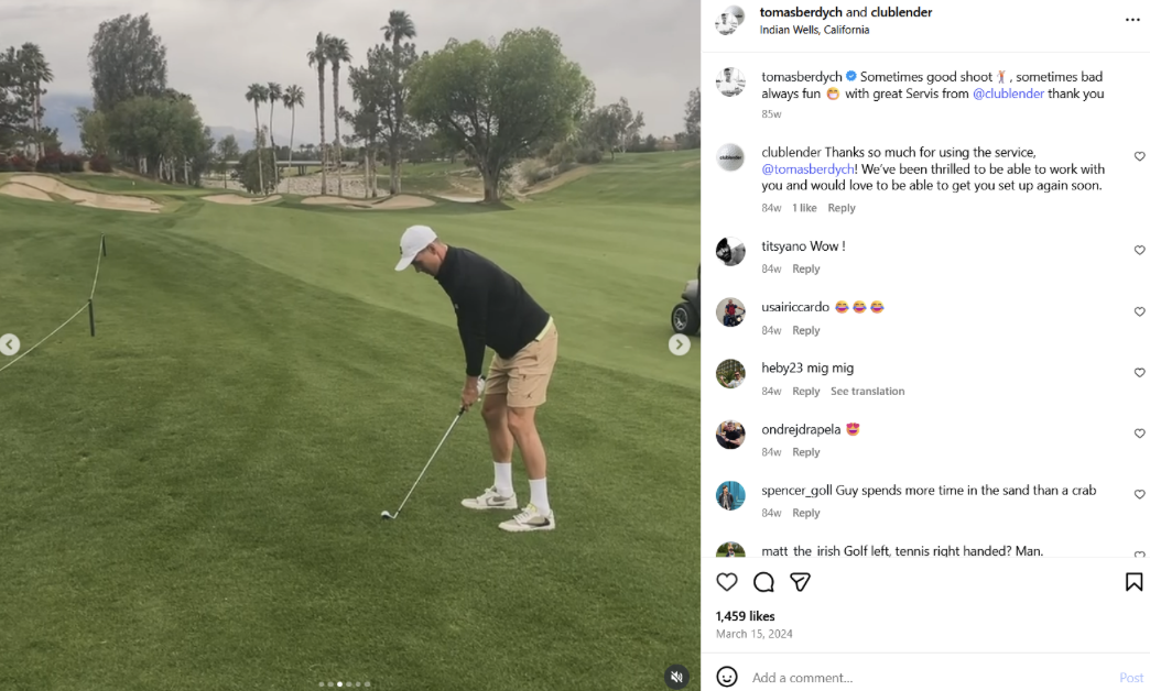 club lender instagram post