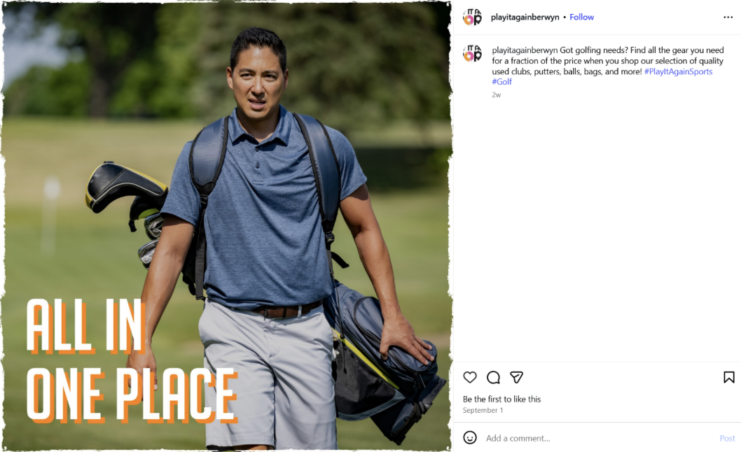 play it again sports philly instagram page