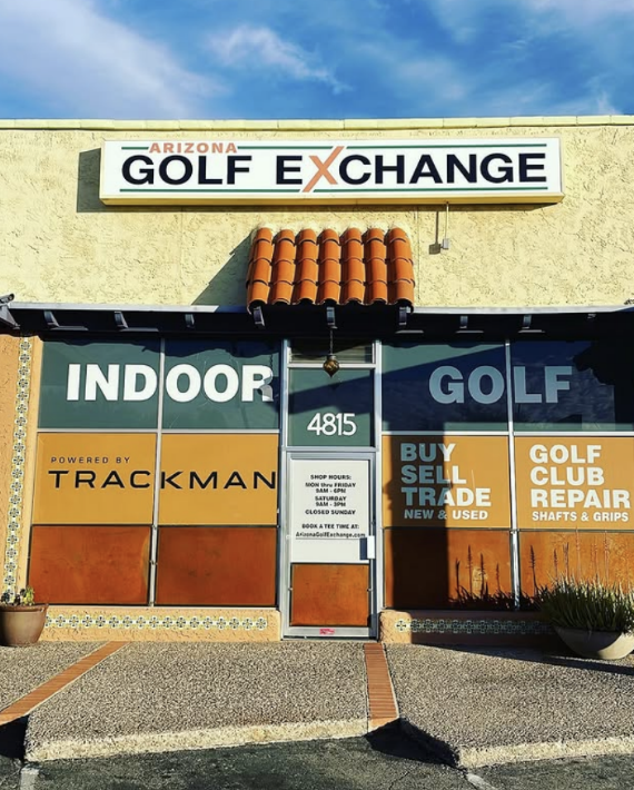 Arizona golf exchange storefront