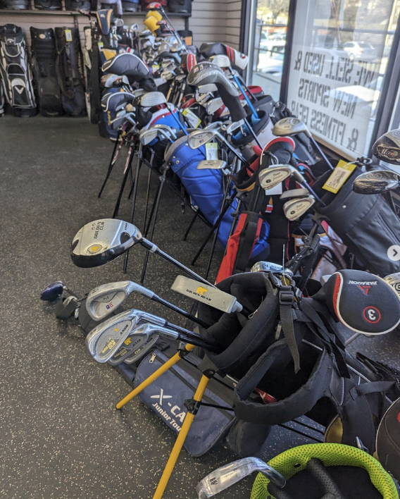 Play It Again Sports used golf clubs in Stoneham
