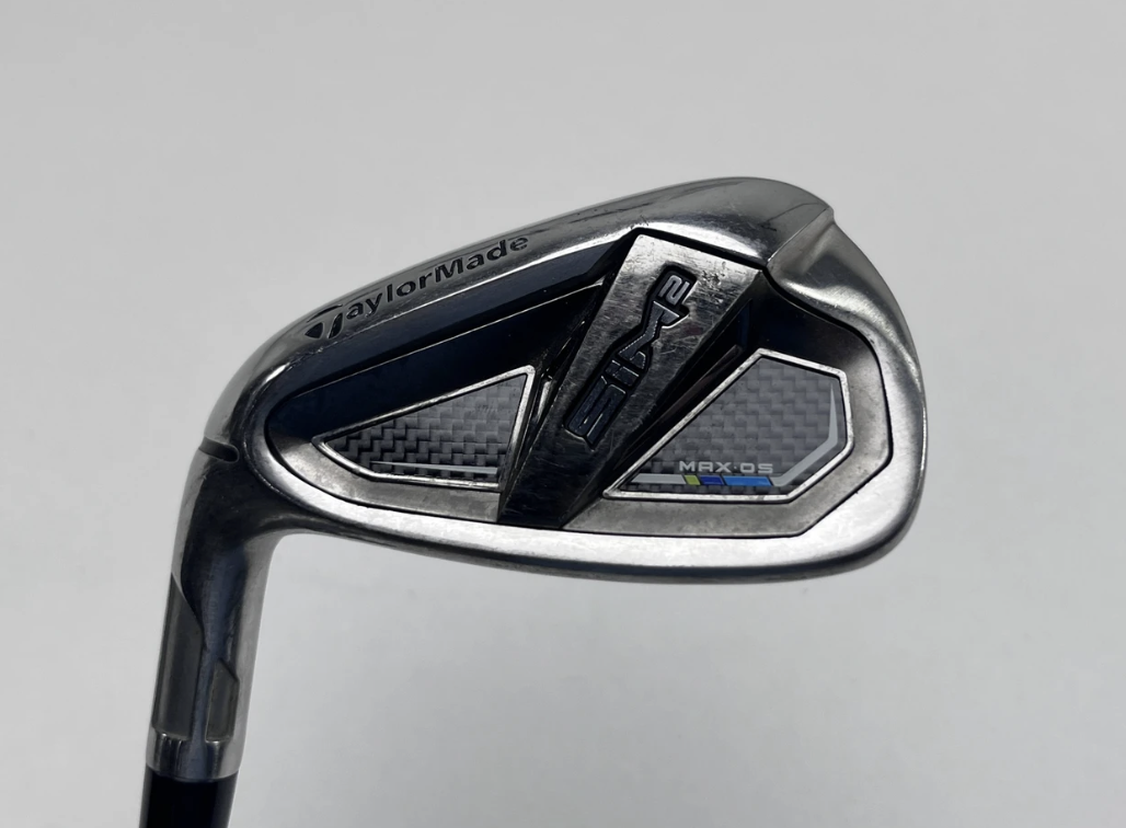 TaylorMade SIM2 MAX OS Single 8 Iron KBS Max MT 85g Stiff Steel Mens LH 